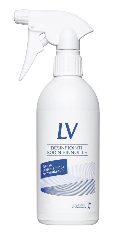 LV 500 ml desinfiointiaine kodinpinnoille .